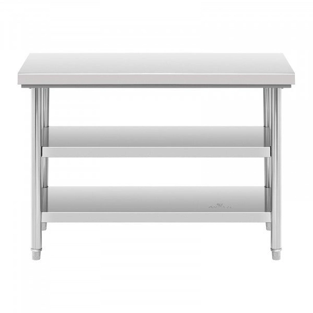 Work table - 3 horizontal - 120 x 70 cm ROYAL CATERING 10011654 RCWT-120X70-3L-E