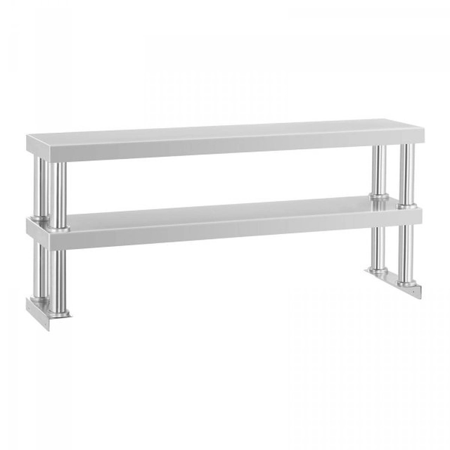 Work table extension - 2 shelves - 120 x 26 ROYAL CATERING 10010298 RCER 120