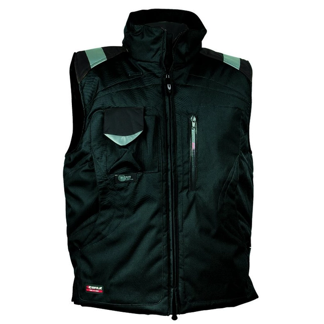 Work vest COFRA Polar + Color: Black, Size: 44
