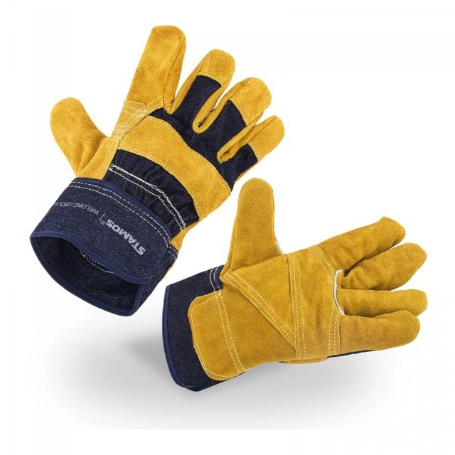 Working gloves - leather STAMOS 10020606 SWG01