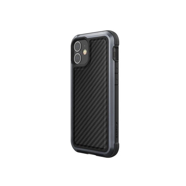 X-Doria Aluminum case X-Doria Raptic Lux Apple iPhone 12 mini (Drop test 3m) (Black Carbon Fiber)