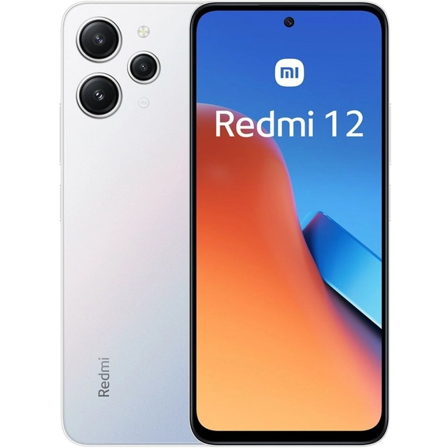 Xiaomi REDMI išmanieji telefonai 12 6,79&quot; Sidabrinė 4 GB RAM 128 GB