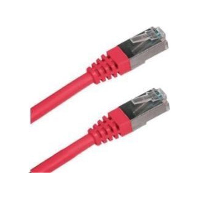 XtendLan patch cable Cat6A, SFTP - 0,25m, red