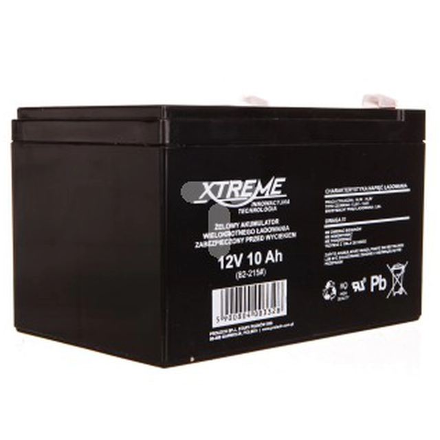 Xtreme Akumulator 12V/10Ah (82-215#)