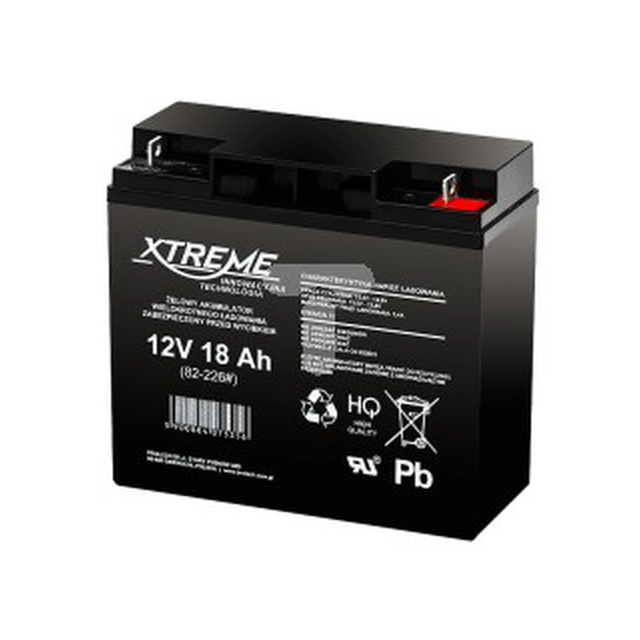 Xtreme akumulators 12V/18Ah (82-226)