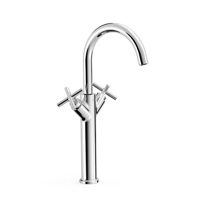 XXL double-handle washbasin tap Tres Montblanc 28380301