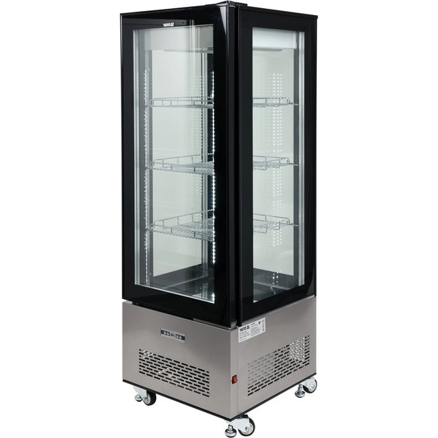 YATO free-standing refrigerated display case with capacity 400L 65x65x190cm Yato YG-05068