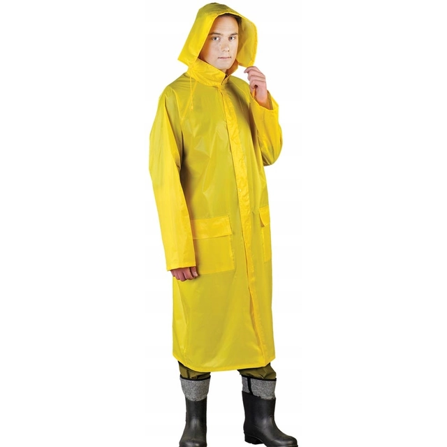 YELLOW PROTECTIVE RAIN COAT