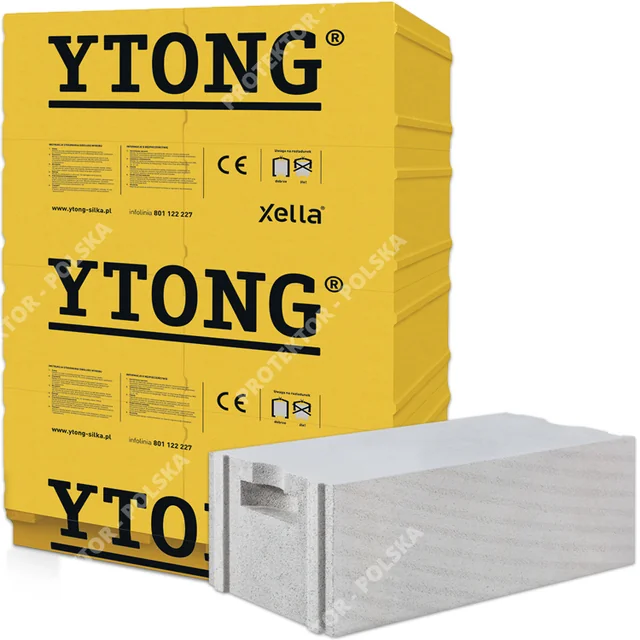 YTONG FORTE PP2,5/0,4 S+GT 30 cm 300x599x199 mm tootja XELLA profileeritud sulund ja soon