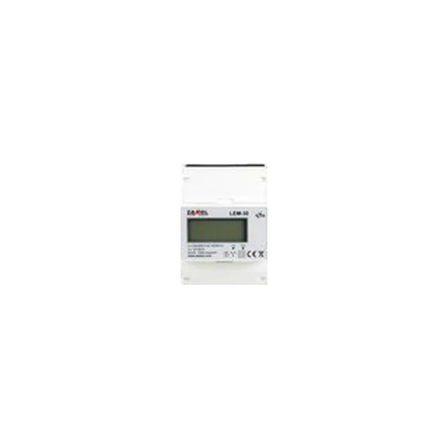 Zamel Elektriciteitsmeter 3-fazowy LCD 100 A 4-MOD LEM-30 EXT10000235