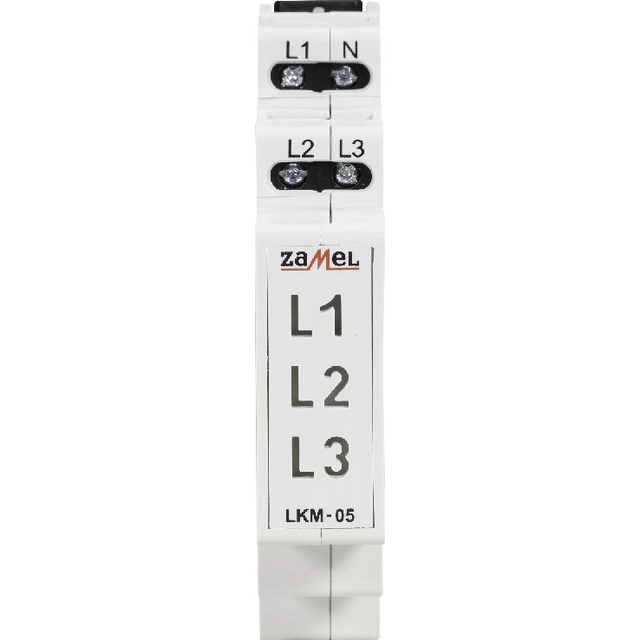 Zamel Індикатор живлення 230V AC LED жовтий/зелений/червоний TN мережа LKM-05-40 (EXT10000048)