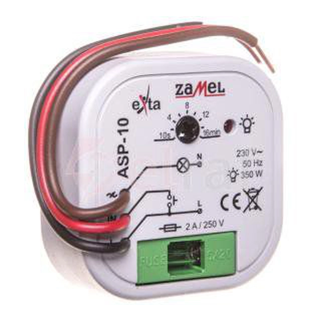 Zamel Treppenhaus-Timer 230V AC 15-300W ASP-01 (EXT10000013)