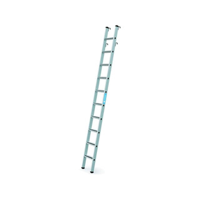 Zarges fixed shelf ladder 10 degrees | 2,82 m | Aluminum