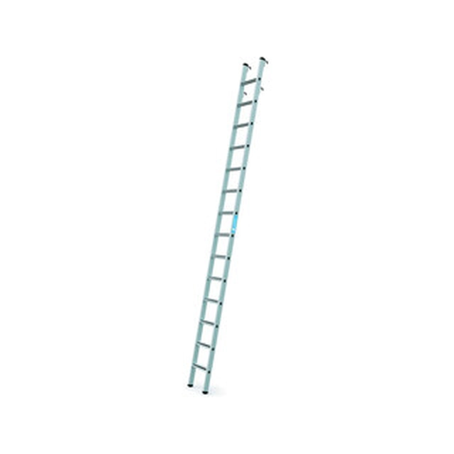 Zarges fixed shelf ladder 14 degrees | 3,87 m | Aluminum