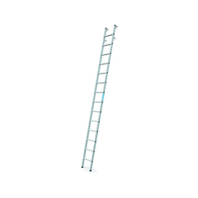 Zarges fixed shelf ladder 14 degrees | Aluminum