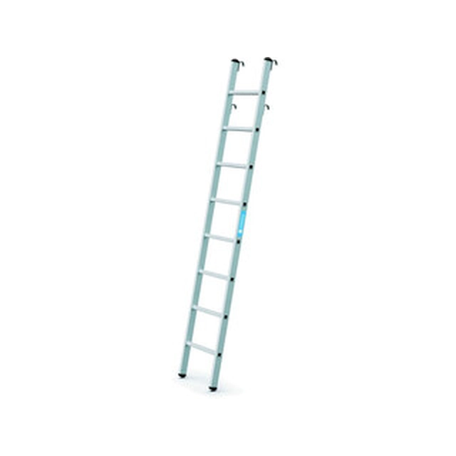 Zarges fixed shelf ladder 8 degrees | Aluminum