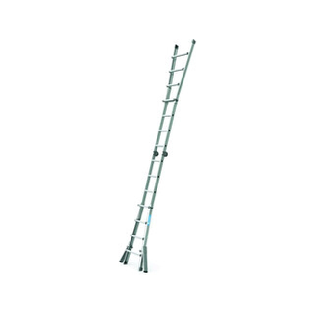 Zarges four-part telescopic multi-purpose ladder 4 x 3 degrees | 2,97 m | Aluminum