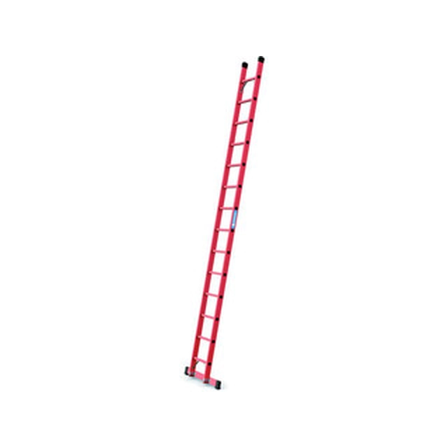 Zarges support ladder 14 degree | 4,16 m | Fiberglass reinforced plastic