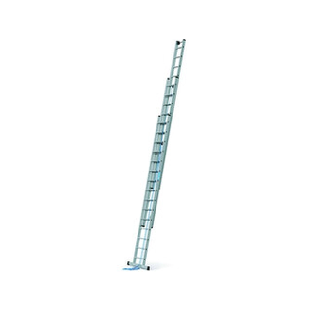 Zarges three-part sliding ladder 3 x 15 degrees | 10,55 m | Aluminum