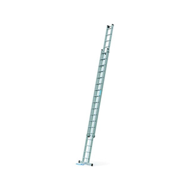 Zarges todelt skydestige 2 x 18 grader | 9,13 m | Aluminium