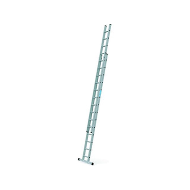 Zarges tweedelige schuifladder 2 x 14 graden | 7,17 m | Aluminium