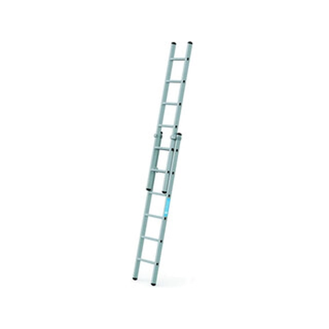 Zarges two-part sliding ladder 2 x 6 degrees | 2,95 m | Aluminum