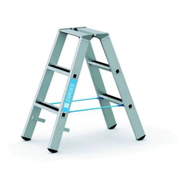 Zarges two-sided standing ladder 2 x 3 degrees | 0,88 m | Aluminum