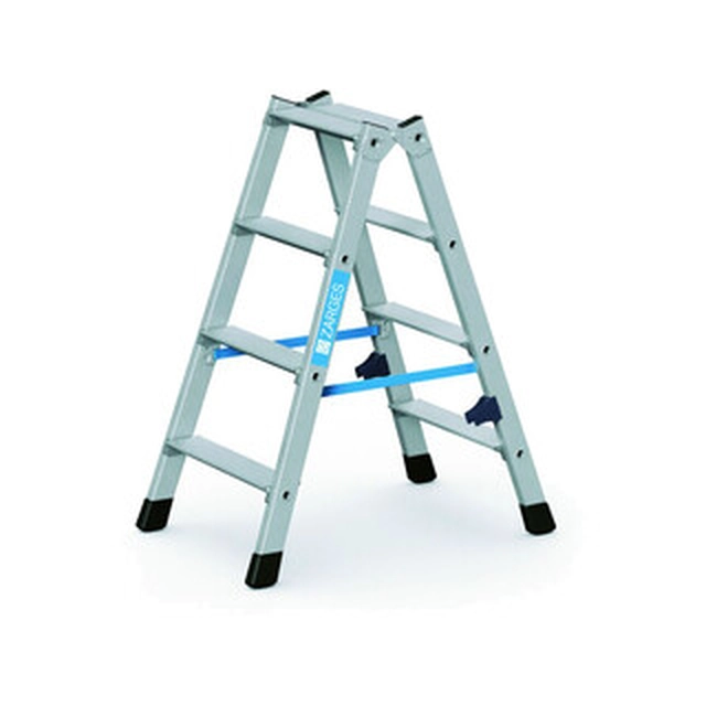 Zarges two-sided standing ladder 2 x 4 degrees | 0,91 m | Aluminum