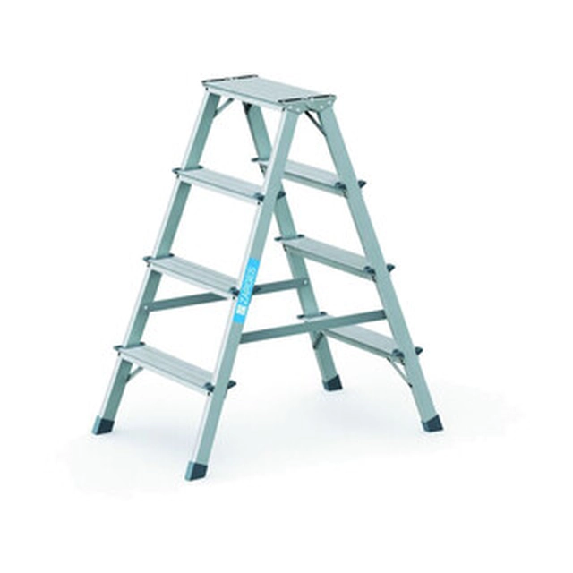 Zarges two-sided standing ladder 2 x 4 degrees | 0,94 m | Aluminum