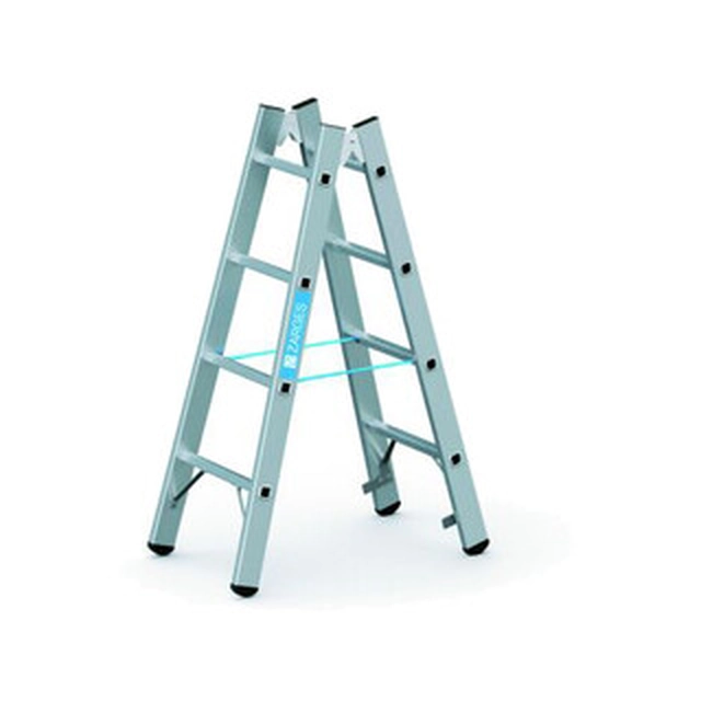 Zarges two-sided standing ladder 2 x 4 degrees | 1,22 m | Aluminum