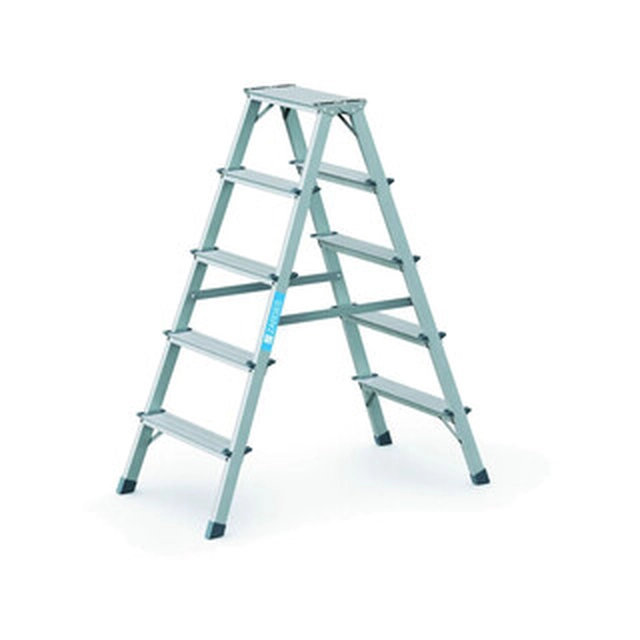 Zarges two-sided standing ladder 2 x 5 degrees | 1,17 m | Aluminum