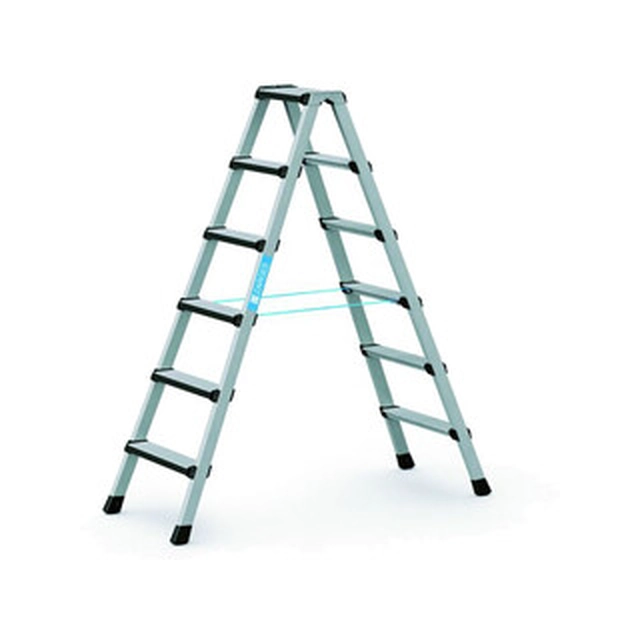 Zarges two-sided standing ladder 2 x 6 degrees | 1,65 m | Aluminum