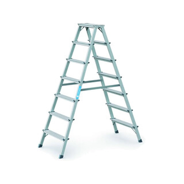 Zarges two-sided standing ladder 2 x 7 degrees | 1,66 m | Aluminum