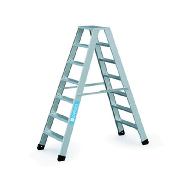 Zarges two-sided standing ladder 2 x 7 degrees | 1,66 m | Aluminum