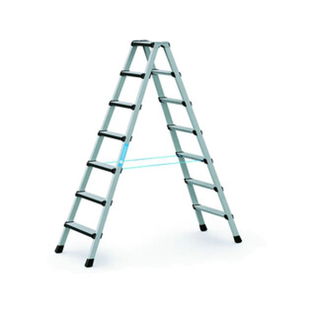 Zarges two-sided standing ladder 2 x 7 degrees | 1,92 m | Aluminum