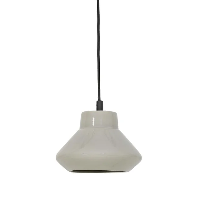 Závesná lampa Sarina šedá