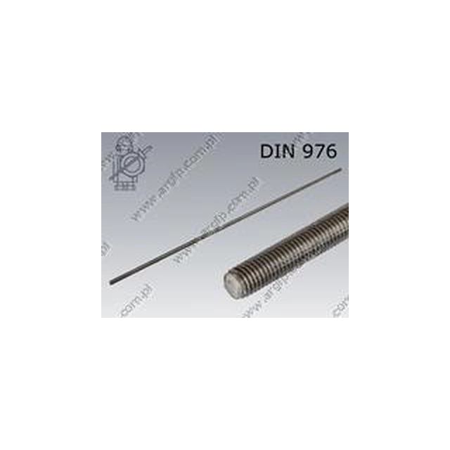 Závitová tyč.M 8×1000-10.9 DIN 976