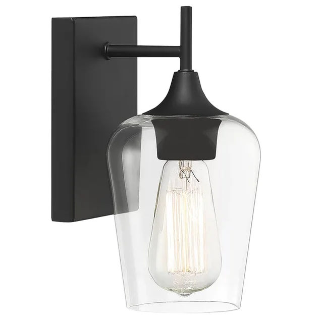 ZIDNA LAMPA, ZIDNA LAMPA APP1233-1W Crna