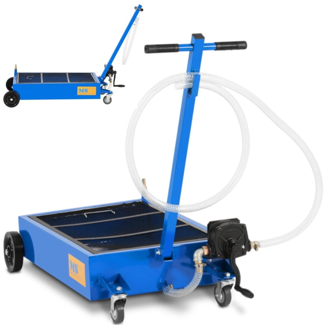 Zlewarka floor trolley for oil change with a hand pump 20l/min 55 l