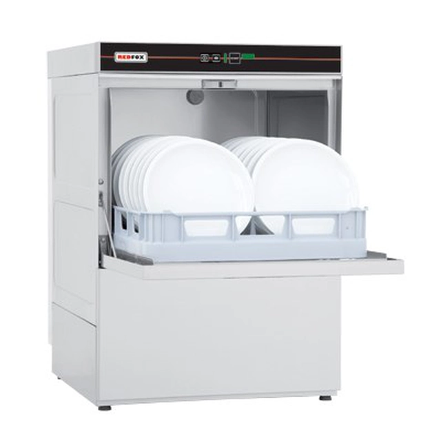 Zmywarka gastronomiczna 400V 2x dozownik + chemia | Redfox