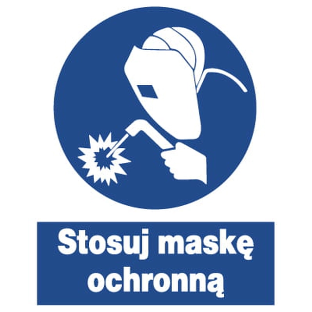 ZNO-23 - OHS sign - Use a protective mask LIBRES 0000006282 WORK HEALTH AND SAFETY 5902082235231 LIBRES
