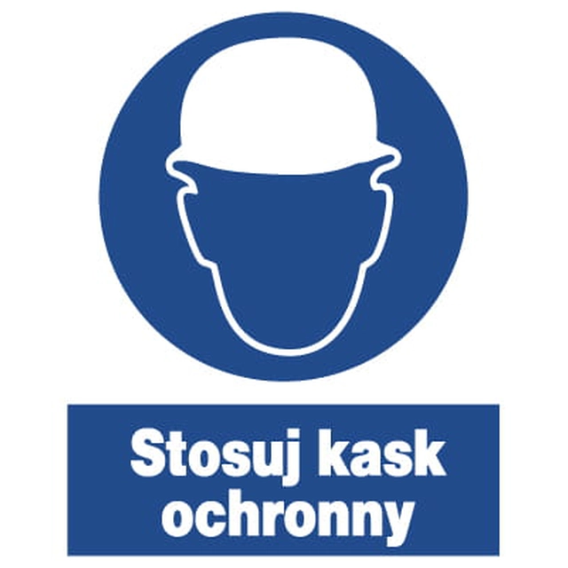 ZNO-3 - OHS sign of the order - Use a protective helmet LIBRES 5902082235033 WORK HEALTH AND SAFETY 5902082235033 LIBRES