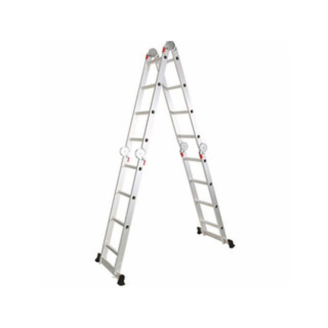 Ztrust ML404B four-part articulated multi-purpose ladder