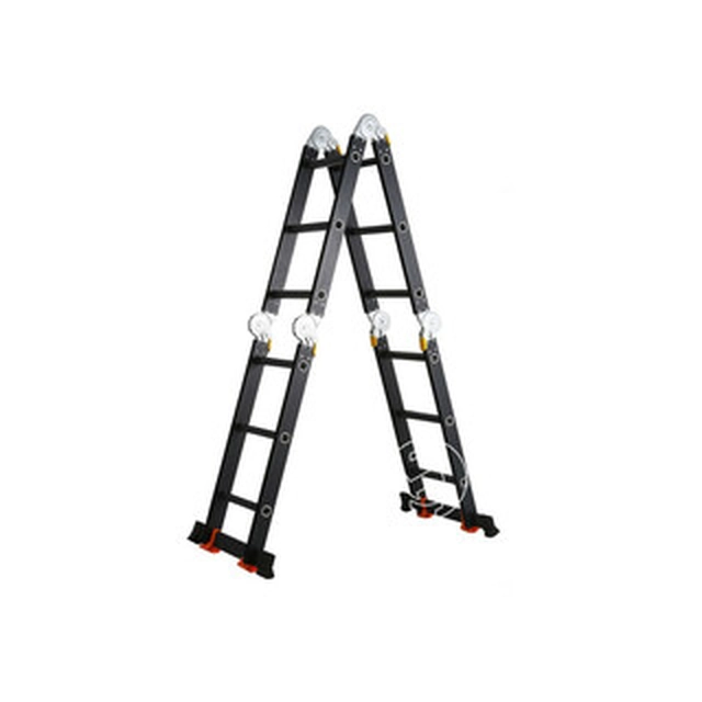 Ztrust ML405A four-part articulated multi-purpose ladder