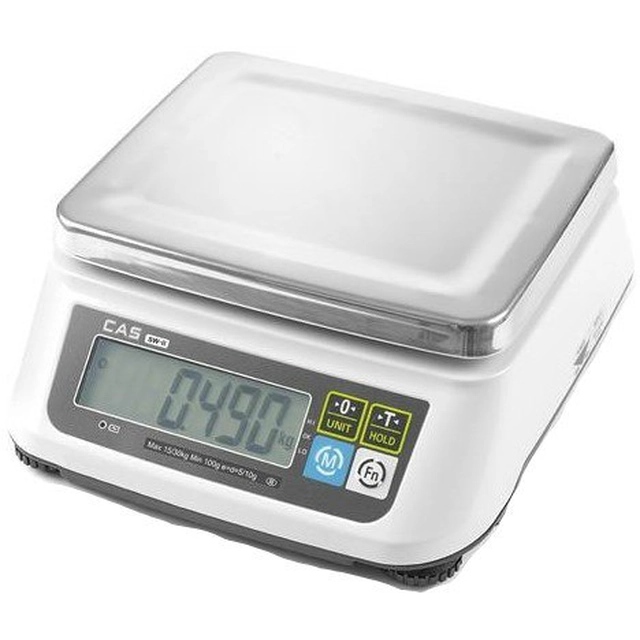 Ζυγαριά κουζίνας με επαλήθευση 15 kg | Χέντι 580431