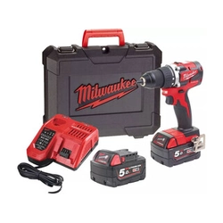 -75000 HUF COUPON - Milwaukee M18CBLDD-502C cordless drill driver with chuck