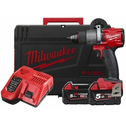 -95000 COUPON HUF - Milwaukee M18ONEDD2-502X trapano avvitatore a batteria con mandrino