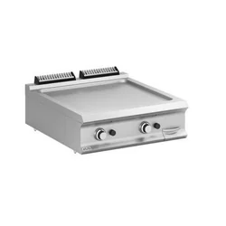 Gas grill plate, smooth, double adjustable line Domina Pro 900 Basic variant