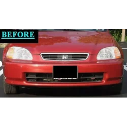 95 96 97 HONDA CIVIC LX - Chrome strips, chrome grill