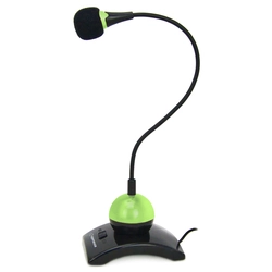 EH130G Chat Desktop microphone green Esperanza